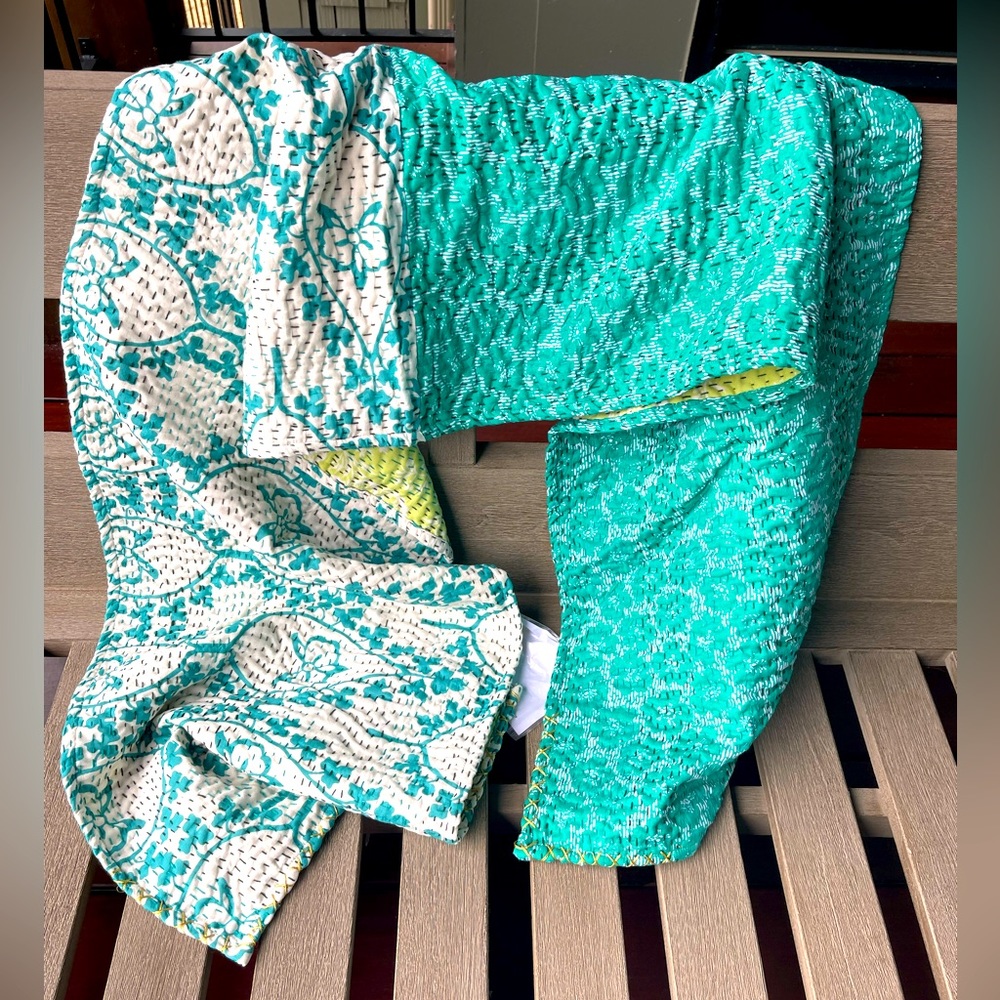 - New🌟Upcycled Heritage Table Runner